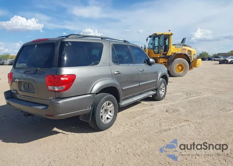 2006 Toyota Sequoia Sr5 V8 from USA, damaged, VIN 5TDZT34A06S281998